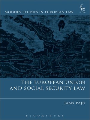 cover image of The European Union and Social Security Law